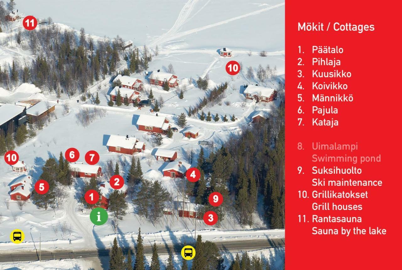 Yllaeksen Yoepuu Villa Akaslompolo Ngoại thất bức ảnh